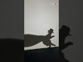 Recreating Michael Jackson dance with shadow from hands!