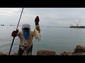 Super Ekstrim.! Senar Pancing Langsung Menjerit Saat Mancing Di Spot Sarang Babon | MANCING BARONANG