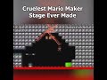 The Cruelest Mario Maker Stage Ever Made
