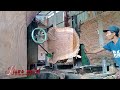 Rare trembesi wood cutting process !! The secret is hidden in the 100 year old tree I Sawmill