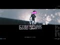 Cyberpunk Edgerunners Dark HQ Main Menu Replacer Wallpaper-Engine Version(Preview)