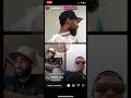 Tay roc & brizz on live talking about TAY ROC VS LOADED LUX