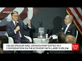 Speaker Mike Johnson Lambasts Biden, Harris During Conversation With Larry Kudlow