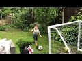 Football tricks,touches and shots.
