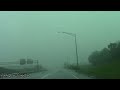 Dash Cam Footage From Tornado Warned Storm!
