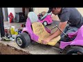 construindo um Go kart caseiro de Drift  (video completo)