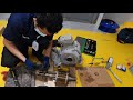 Pagpalit ng AHU Motor Bearing part 1