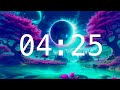 20 Minute Countdown Timer with Alarm | Total Solar Eclipse in Another Galaxy |  Calming Music