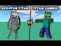 All Zombies vs All Skeletons - Mutant & Titan Zombie vs Mutant Titan Skeleton