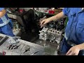 4 Cylinders Diesel Engine Recovery // Overhaul Truck Engine Guild