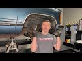 Removing the sway bar end links from an 88-98 OBS Chevy 1500