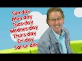 Days of the Week Syllables Song | Jack Hartmann | Syllable Song