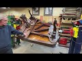 Working on Antique Steinway Grand Piano