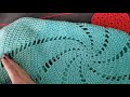 EASY PZ Crochet Circle Spiral Blanket how to total absolute beginners super simple slow easiest diy