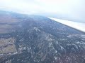 Wave flight over Boulder and the Rocky Mountains, Colorado