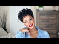 Wash and Go | Defined Shiny Curls for Short Type 4 Natural Hair