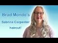 @BradMondo Trying Brad Mondo’s Sabrina Carpenter Haircut Tutorial on Fine, thin hair!