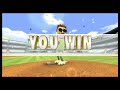 Wii Sports Baseball - Steve VS. Takumi