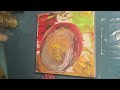 6 Acrylic Paint Straight Pour Timelapse in a Beer Mug 🍺 No Talking Compilation 🦜 Calming Birds Sound