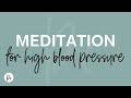 Meditation for high blood pressure