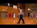 2013 福山市中学バスケ新人戦　一回戦　　対　駅家中　2