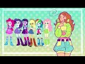 redesigning my little pony: EQUESTRIA GIRLS!! ☆ (art + commentary)