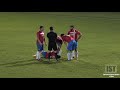 STRAIGHT RED FOR THREATENING REF! TEAMMATES FIGHT! PLAYERS VS REF ALL GAME!!!