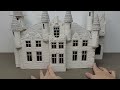 Vintage cardboard castle with your own hands / DIY