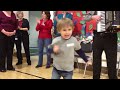 Evan's Santa Dance