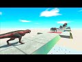 5 LEVELS OF T-REX - Animal Revolt Battle Simulator