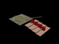 3ds Max - Domino Animation Test