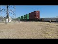 Union Pacific Intermodal heads East through Sweetwater, TX.