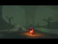 Relaxing Zelda Music (Slowed + Reverb) with Campfire Ambience
