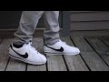 Nike Cortez Classic White and Black Review and On Feet