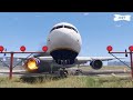 Emergency Landing after Plane Gets Struck By Lightning Crash Movie GTA 5