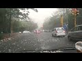 Snowfall in Delhi
