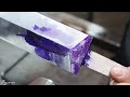 Forging a DAMASCUS SWORD.. Full sword making process!