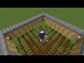 How To Make an AUTOMATIC Villager Food Farm (EASY) Minecraft 1.16+ Tutorial