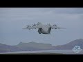 Royal Air Force Airbus A400M Takeoff at Madeira Airport