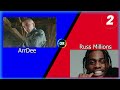 The ultimate rap battle Which rapper do you prefer? part 2 🎤🎙️