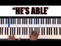 How To Play - He's Able - Deitrick Haddon - Piano Tutorial + Lesson