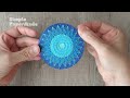 夏休みの工作にも！糸かけアートで作る花火の壁飾り -  Easy String Art Tutorial: Make a Beautiful Firework Decoration