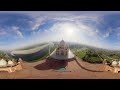 Taj Mahal, the Perl of India. 360 video in 16K.