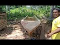 membuat sebuah perahu kayu dari awal sampai selesai