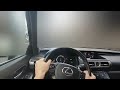 POV RIDE LEXUS IS300H F-SPORT | AUTOBAHN 40KM/h-200KM/h