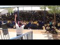 Newman Amapuz performing live at highline secondary school