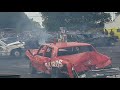 Napierville dragway: Demolition derby 8/09/19