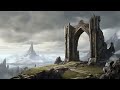 Skyrim Ruins | Relaxing Rain and Thunder Ambience | Cinematic Experience | ELDER SCROLLS V SKYRIM
