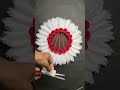 How to make Unique Paper Flower Wall Hanging Ideas | Wall decore Craft #diy #trending #artandcraft