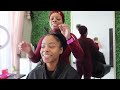 these new hairstylists are CRAZY! || TJB SALON SHOW